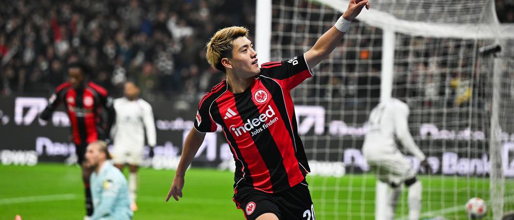 Erzielte das Siegtor für Frankfurt: Ritsu Doan.
