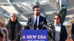 „Einer neue Ära“: Der linke Demokrat Zohran Mamdani wurde zum New Yorker Bürgermeister gewählt.