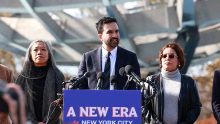 „Einer neue Ära“: Der linke Demokrat Zohran Mamdani wurde zum New Yorker Bürgermeister gewählt.