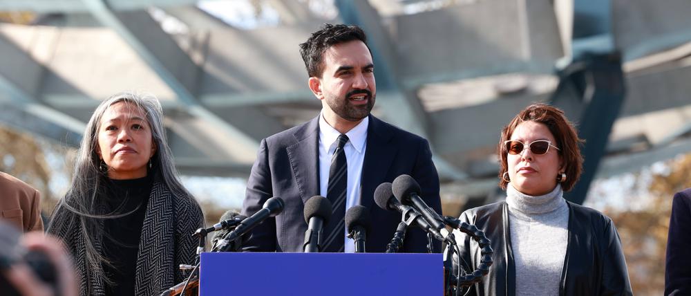 „Einer neue Ära“: Der linke Demokrat Zohran Mamdani wurde zum New Yorker Bürgermeister gewählt.