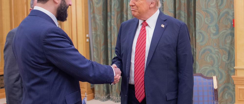 Trump und Syriens Übergangspräsident Al-Scharaa treffen sich in der US-Hauptstadt. (Archivbild)