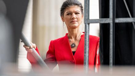 Parteigründerin Sahra Wagenknecht nicht mehr in der allerersten Reihe des BSW? Am Montag will sich die 56-Jährige erklären. (Archivbild)
