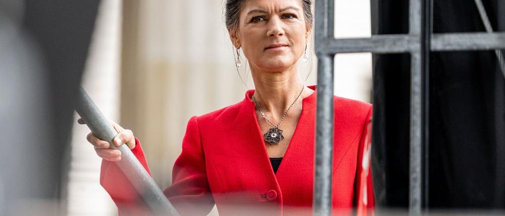 Parteigründerin Sahra Wagenknecht nicht mehr in der allerersten Reihe des BSW? Am Montag will sich die 56-Jährige erklären. (Archivbild)