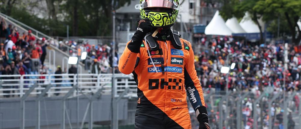 Für Lando Norris ist der WM-Titel ganz nah.