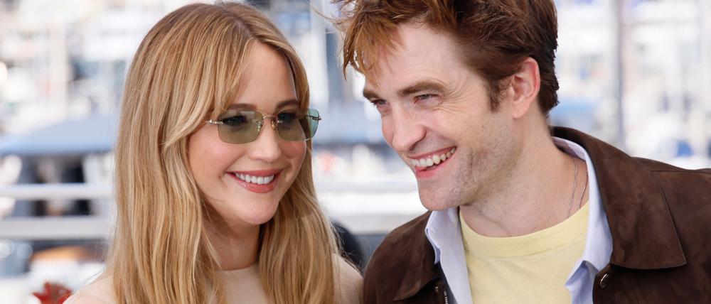 Jennifer Lawrence und Robert Pattinson bei der Premiere des Films in Cannes. (Archivbild)