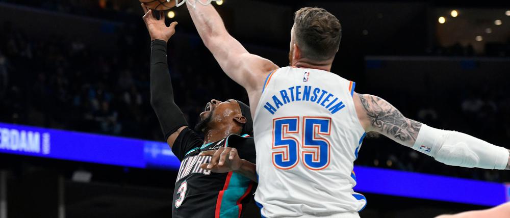 Hartenstein (rechts) und OKC sind in der NBA das Maß der Dinge.