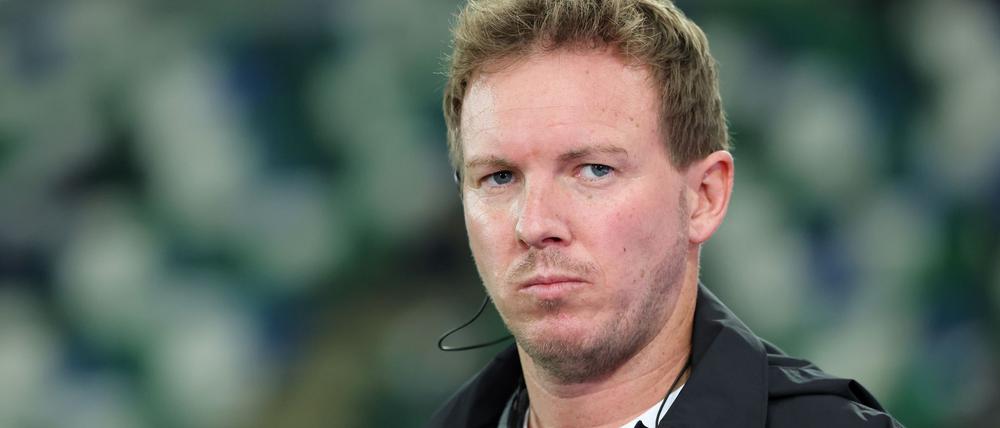 Julian Nagelsmann erwartet zum Abschluss der WM-Qualifikation zwei Siege. 