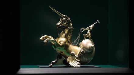 Ausstellung „Einhorn. Das Fabeltier in der Kunst“ im Museum Barberini Potsdam.  D