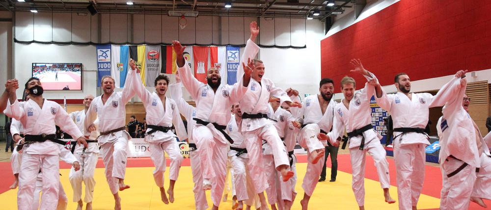 Auch im Jahr 2021 durfte der TSV Abensberg über den Titelgewinn in der Judo-Bundesliga jubeln.