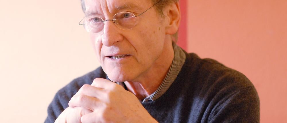 Bernhard Schlink im Interview zum Thema Religion / Ethik / Berlin Foto: Kai-Uwe Heinrich