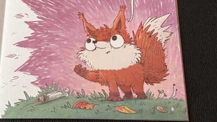 Aus dem Kinderbuch „Mit Fritzi durch den Kiez“. 