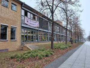 Besetzung Asta TU,
Foto: Besetzung gegen Antisemitismus