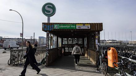 Der S-Bahnhof Landsberger Allee. (Symbolbild)
