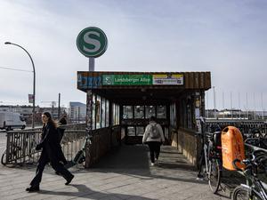 Der S-Bahnhof Landsberger Allee. (Symbolbild)