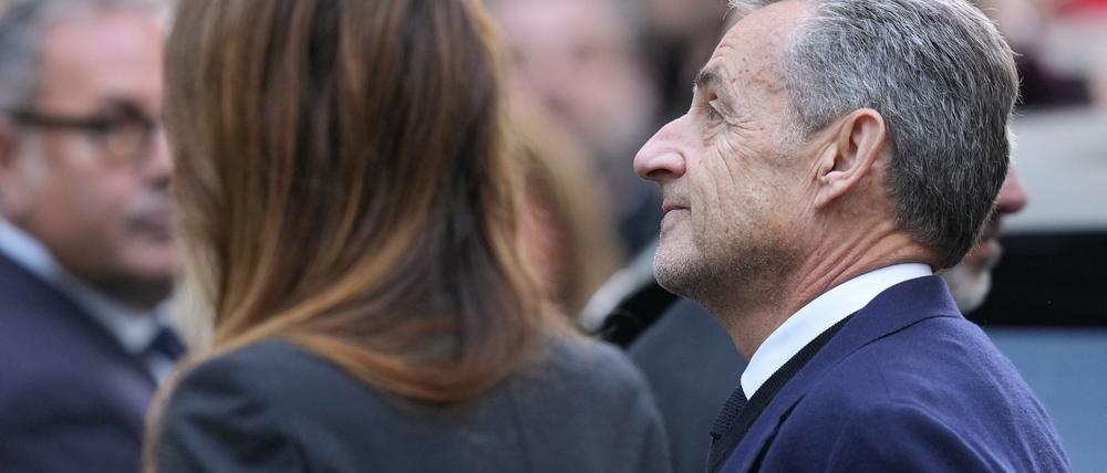 Frankreichs inhaftierter Ex-Präsident Sarkozy kann das Gefängnis unter Auflagen verlassen (Archivbild).