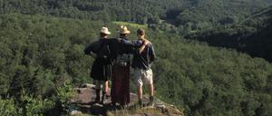 Pfadfindergruppe, Potsdamer Stamm "Die Alanen" bei einer Großfahrt 20204 in die Vogesen.