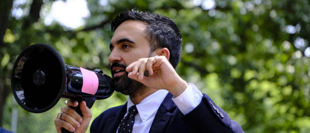 Ein Fan klarer Botschaften: Zohran Mamdani