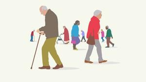 Wie lange denn noch? Manche müssen auch noch nach ihrem 70. Geburtstag arbeiten. 