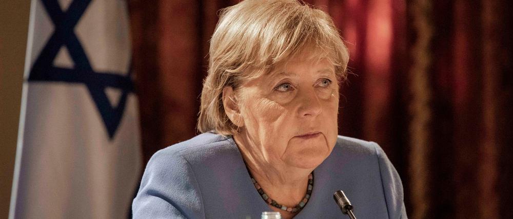 Die ehemalige Bundeskanzlerin Angela Merkel wird in Israel von einem renommierten Institut für ihre Verdienste ausgezeichnet. (Archivbild)