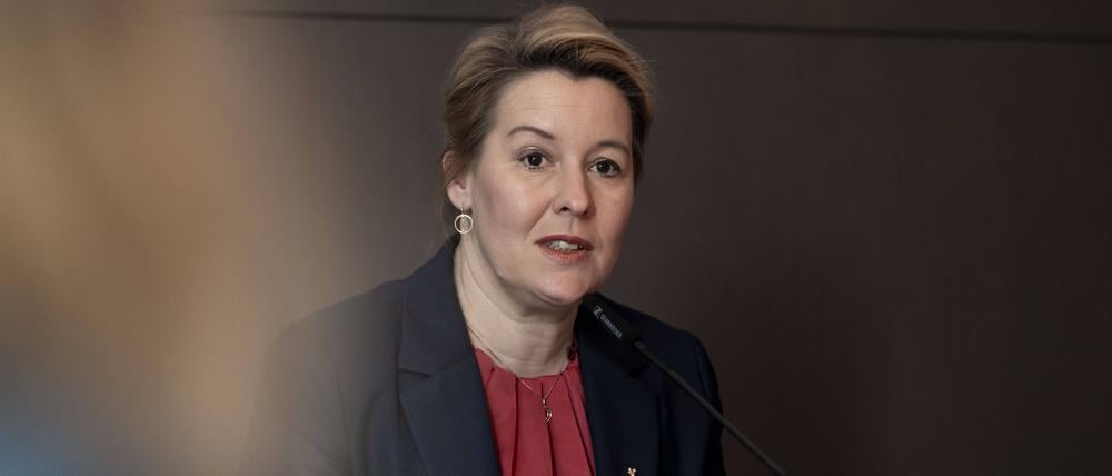 Berlins Wirtschaftssenatorin Franziska Giffey. 