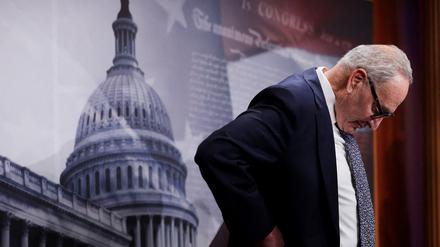 Minderheitenführer Chuck Schumer ist einer der Verlierer im Shutdown.
