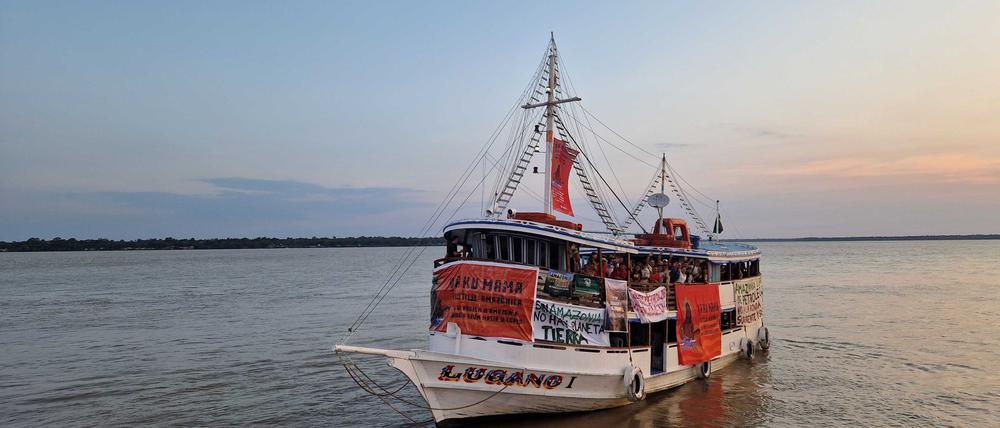 Die „Amazon Flotilla“ war 31 Tage lang auf dem Fluss unterwegs.