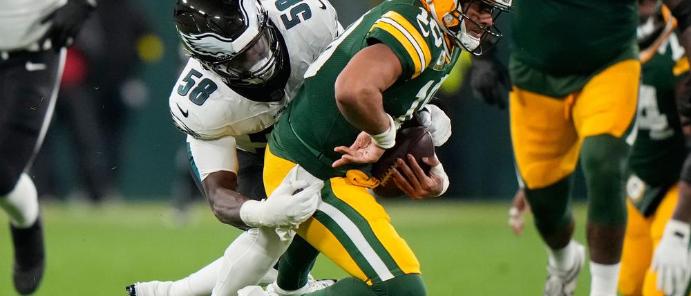 Die Eagles und Packers lieferten sich ein von der Defensive geprägtes Duell.