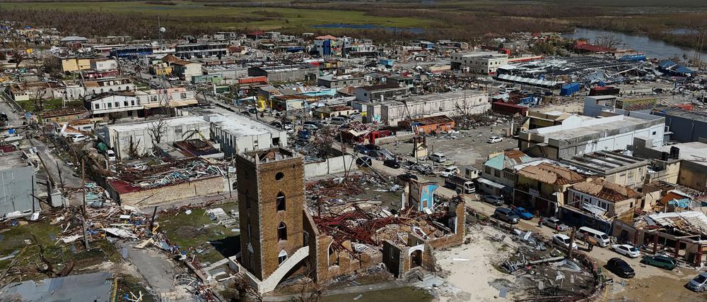 Die Kleinstadt Black River in Jamaika nach dem Durchzug von Hurrikan Melissa. (Archiv) 