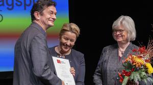 Verleihung des Berliner Verlagspreises 2025 im Deutschen Theater. 