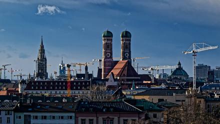 Blick auf München.