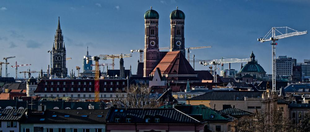 Blick auf München.