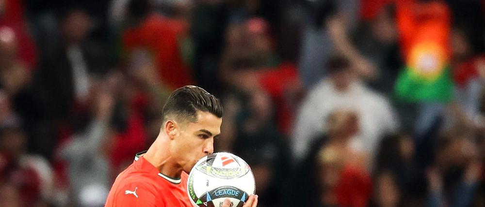 Eine WM will Cristiano Ronaldo noch spielen.