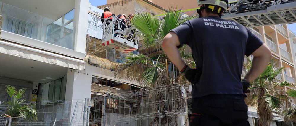 Das Lokal hatte keine Betriebslizenz für die eingestürzte Balkonterrasse. (Archivbild)