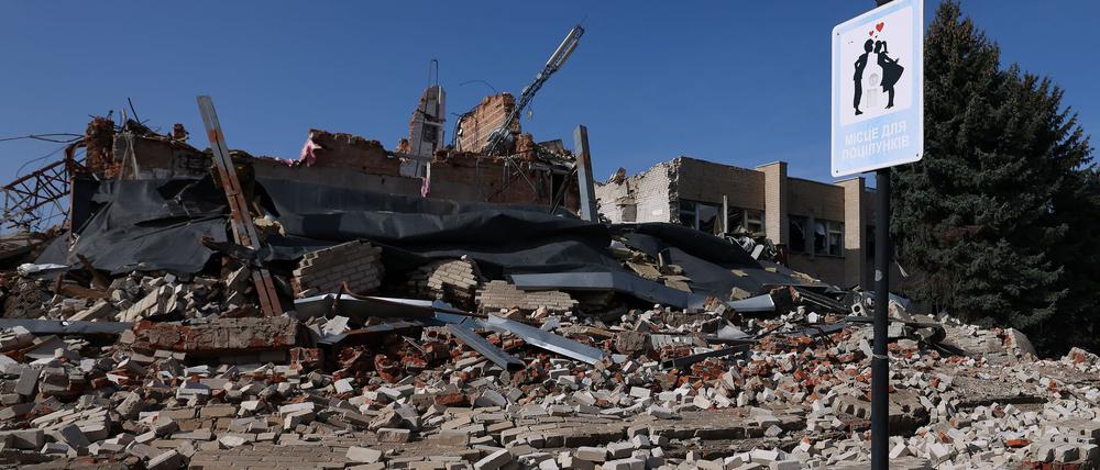 Die Stadt Huljajpole im Gebiet Saporischschja wird bereits seit langem vom Süden von russischen Truppen bedroht und nun rücken diese auch von Osten her näher an die Stadt heran. (Archivbild)