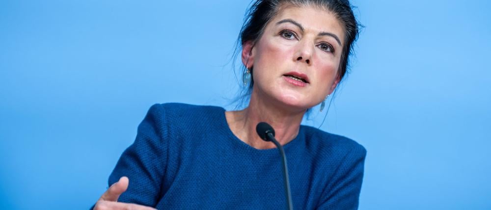 BSW-Chefin Sahra Wagenknecht hat kein Verständnis dafür, dass nicht alle Landtagsabgeordneten ihrer Partei in Brandenburg ihre Positionen voll mittragen. (Archivbild)