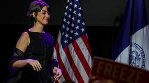 Rama Duwaji am Wahlabend.