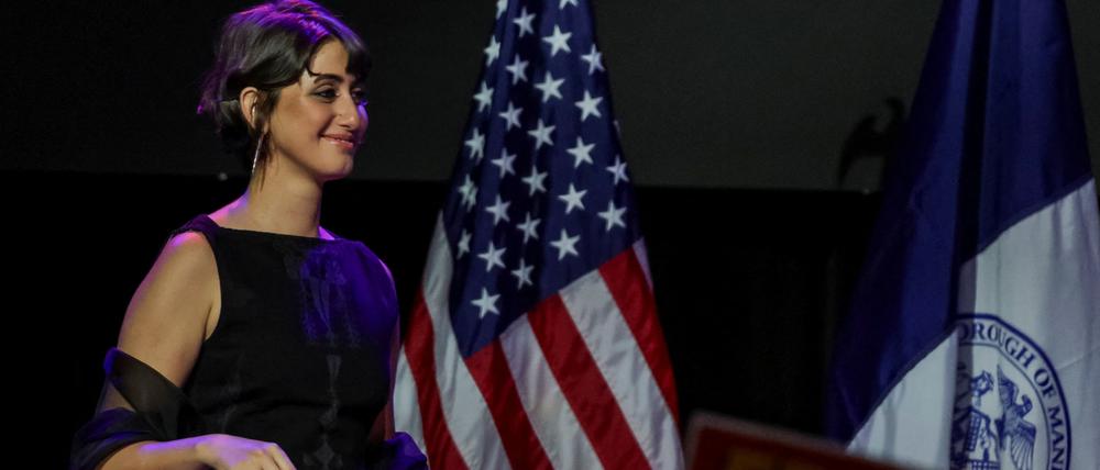 Rama Duwaji am Wahlabend.