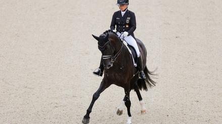 Dressur-Star Werth pausiert nach Todes ihres Partners. (Archiv)