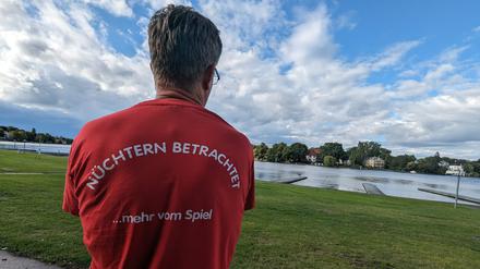 Jockel von der Selbsthilfegruppe „Nüchtern betrachtet“.