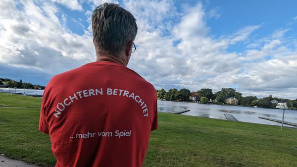 Jockel von der Selbsthilfegruppe „Nüchtern betrachtet“.