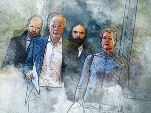 Gerhard Delling und Christina Block. 