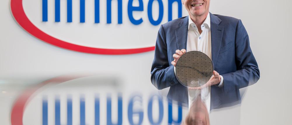 Infineon-Chef Jochen Hanebeck hat hohe Erwartungen an das Geschäft im Umfeld von KI. 