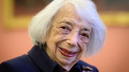 Margot Friedländer - „eine der wichtigsten Mahnerinnen unserer Zeit gegen das Vergessen“. (Archivbild)