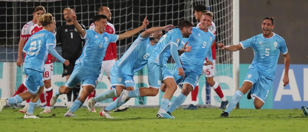 San Marino gelangen in seiner Historie nur zwei Pflichtspielsiege.