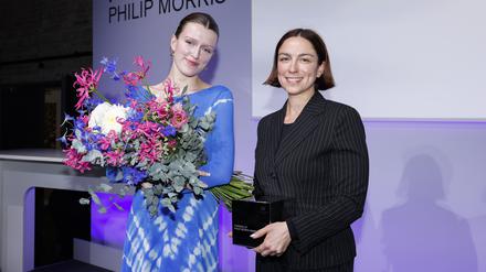 Radikal gegen rechts. Social-Media-Expertin Felice Frach und Geschäftsführerin Josephin Haardt.