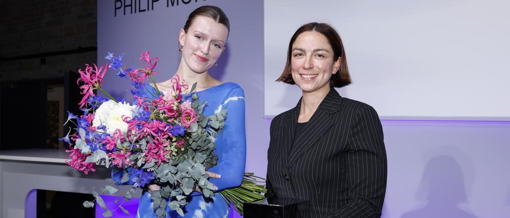 Radikal gegen rechts. Social-Media-Expertin Felice Frach und Geschäftsführerin Josephin Haardt.