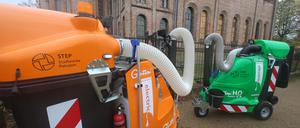 Vollelektrische Straßenreinigungsgeräte bei der Stadtentsorgung Potsdam (Step).