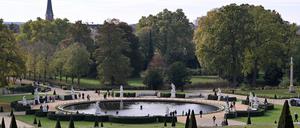 Eberhard Bergner wird über seine Arbeit im Park Sanssouci sprechen.