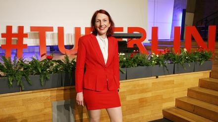 TU-Präsidentin Geraldine Rauch.