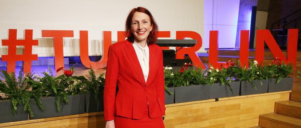 TU-Präsidentin Geraldine Rauch.